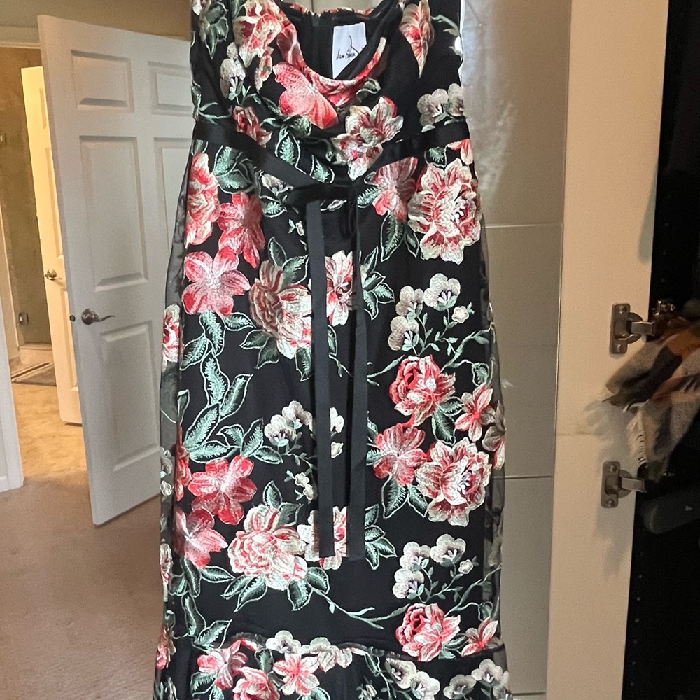 Sam Edelman Black and Red Dress never worn !